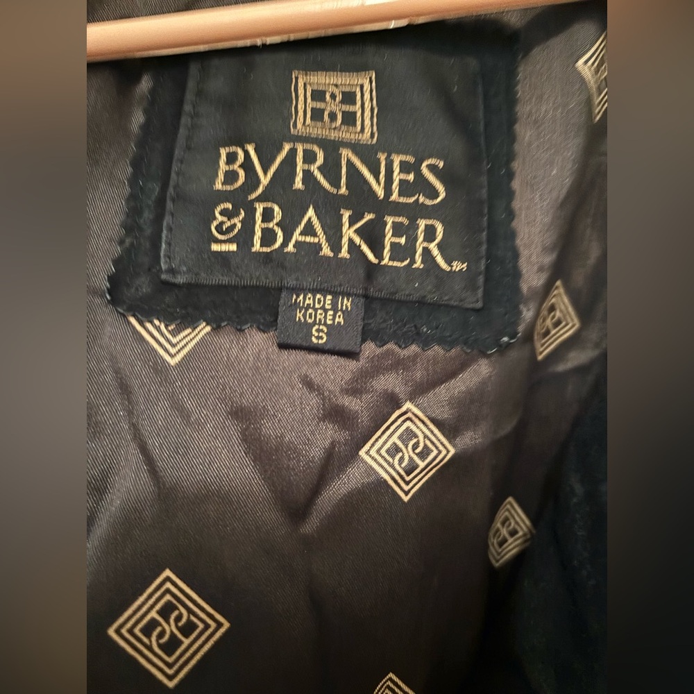 Vintage Byrnes & Baker Leather Jacket - Picture 3 of 4